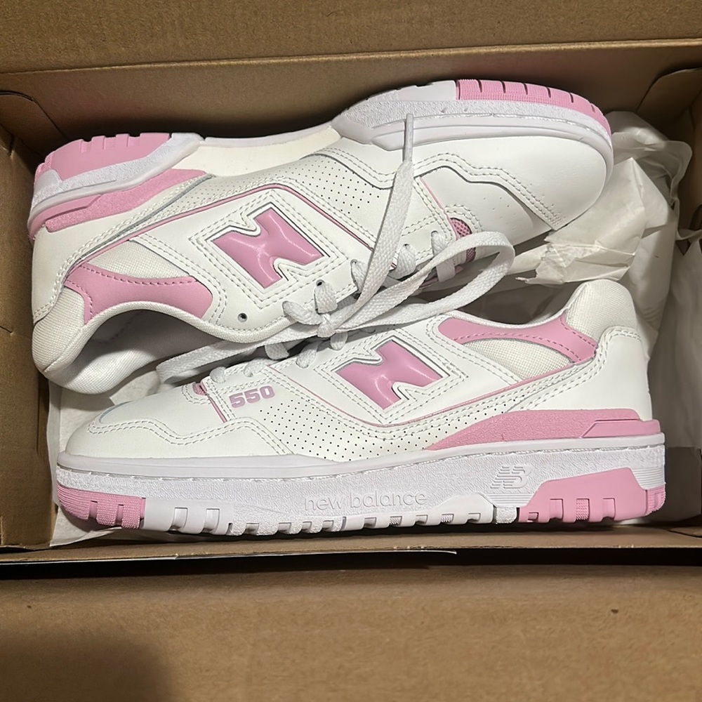 Bubblegum pink new balances